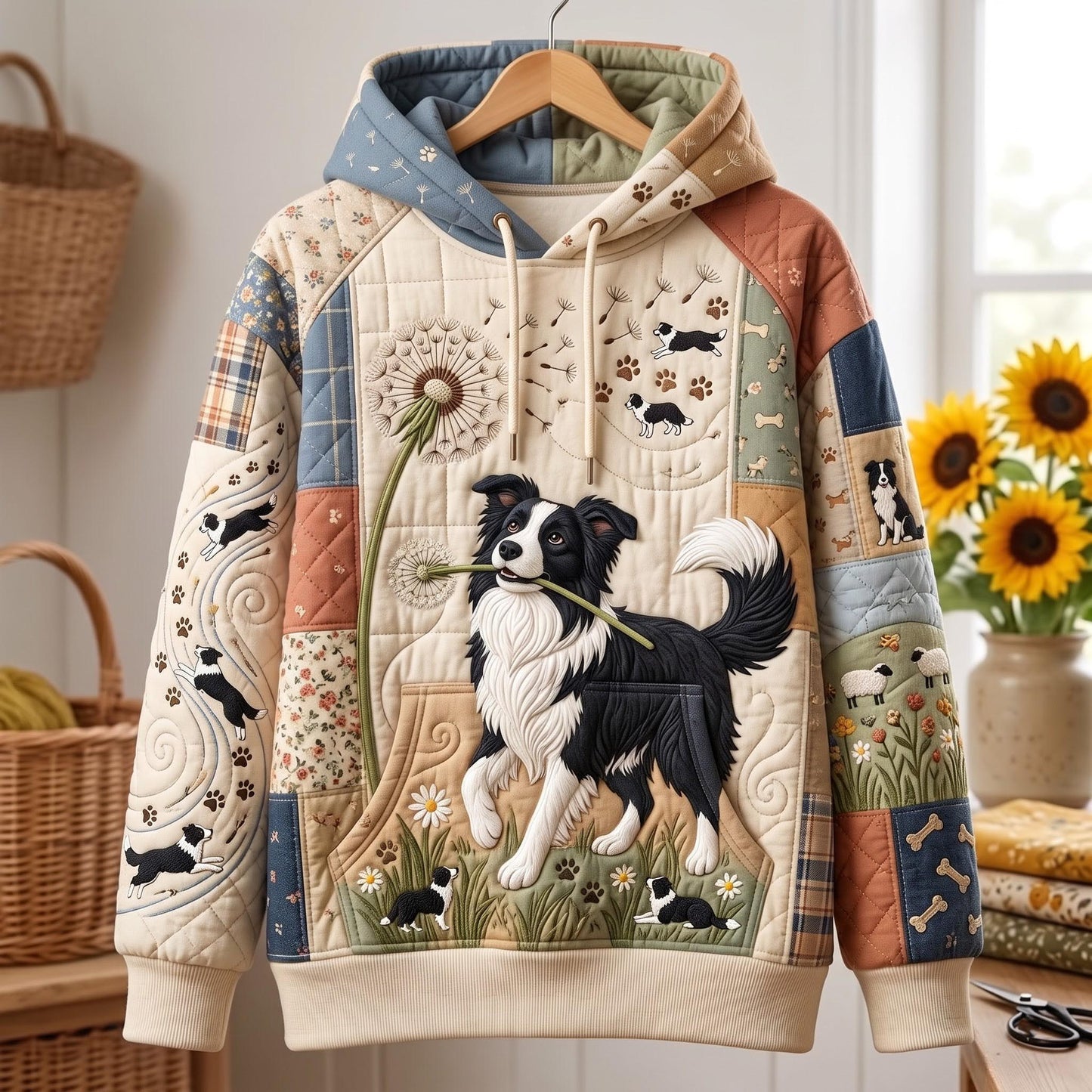 Border Collie Hoodie GFTOMA14250
