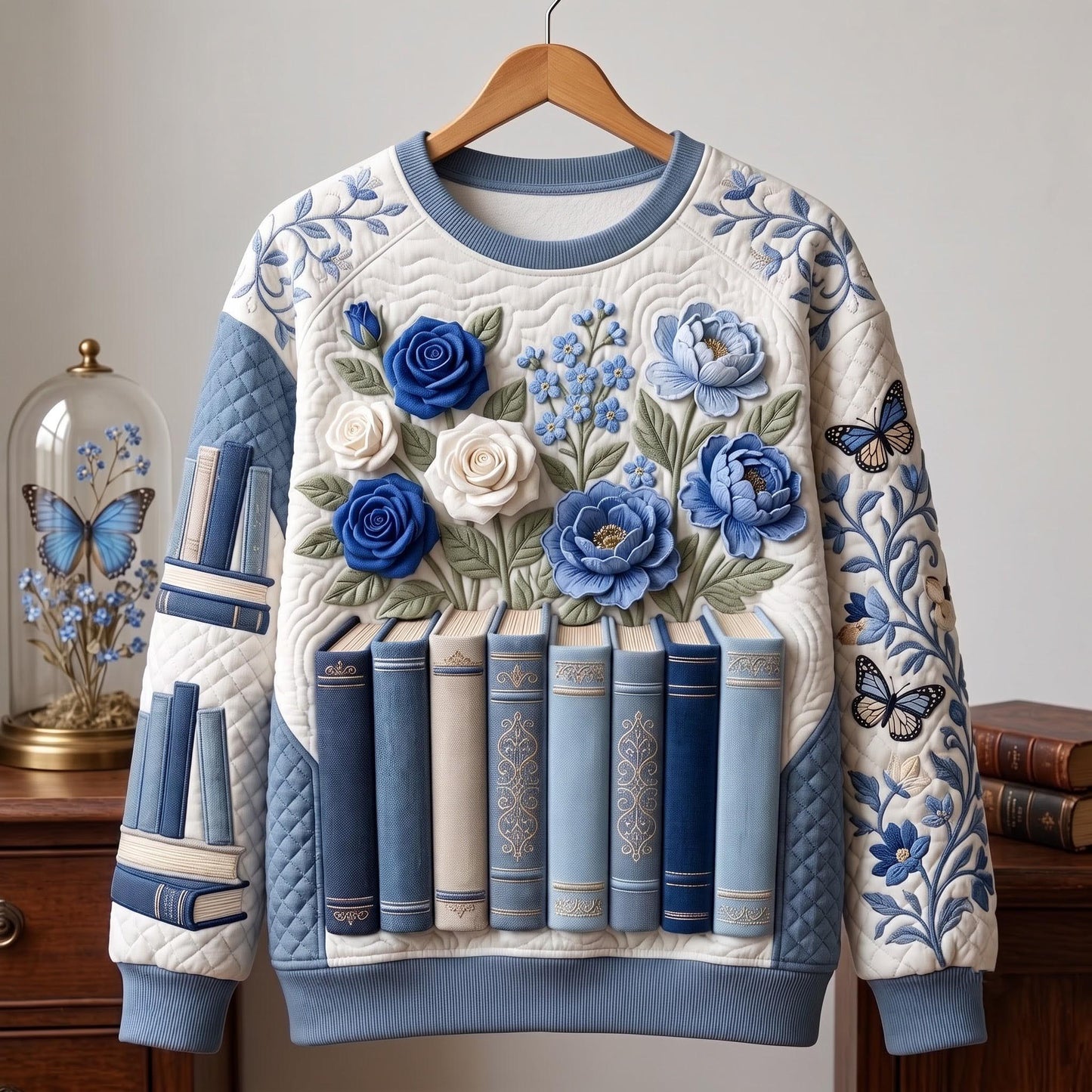 Blue Rose Sweatshirt GFTOMA14272