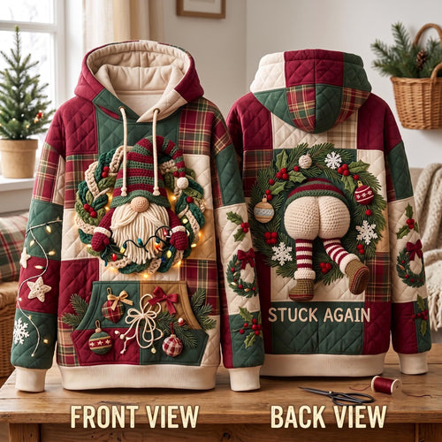 Christmas Stuck Again Hoodie GFTOMA14277