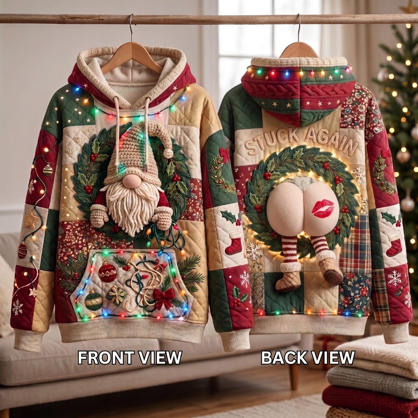 Christmas Gnome Hoodie GFTOMA14278
