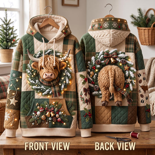 Christmas Highland Hoodie GFTOMA14316