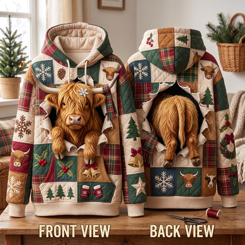 Patchwork Highland Hoodie GFTOMA14319