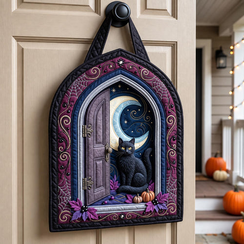 Mystic Halloween Custom Shape Quilted Door Hanger GFTOMA14388