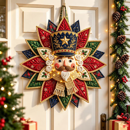 Christmas Star Custom Shape Quilted Door Hanger GFTOMA14399