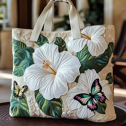 Hibiscus Quilted Tote Bag GFTOMA1444