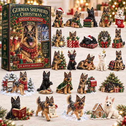 German Shepherd Christmas Advent Calendar 2026 GFTOMA14563