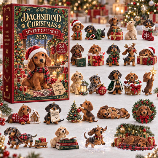 Dachshund Christmas Advent Calendar 2026 GFTOMA14566