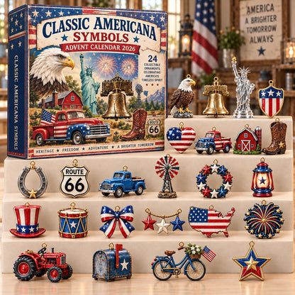 Classic American Symbol Advent Calendar 2026 GFTOMA14588