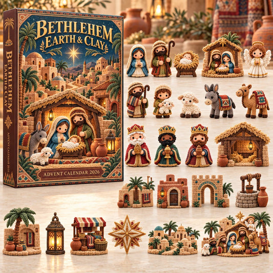 Bethlehem Earth Clay Advent Calendar 2026 GFTOMA14597