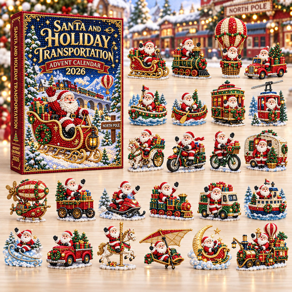 Santa Transport Advent Calendar 2026 GFTOMA14641