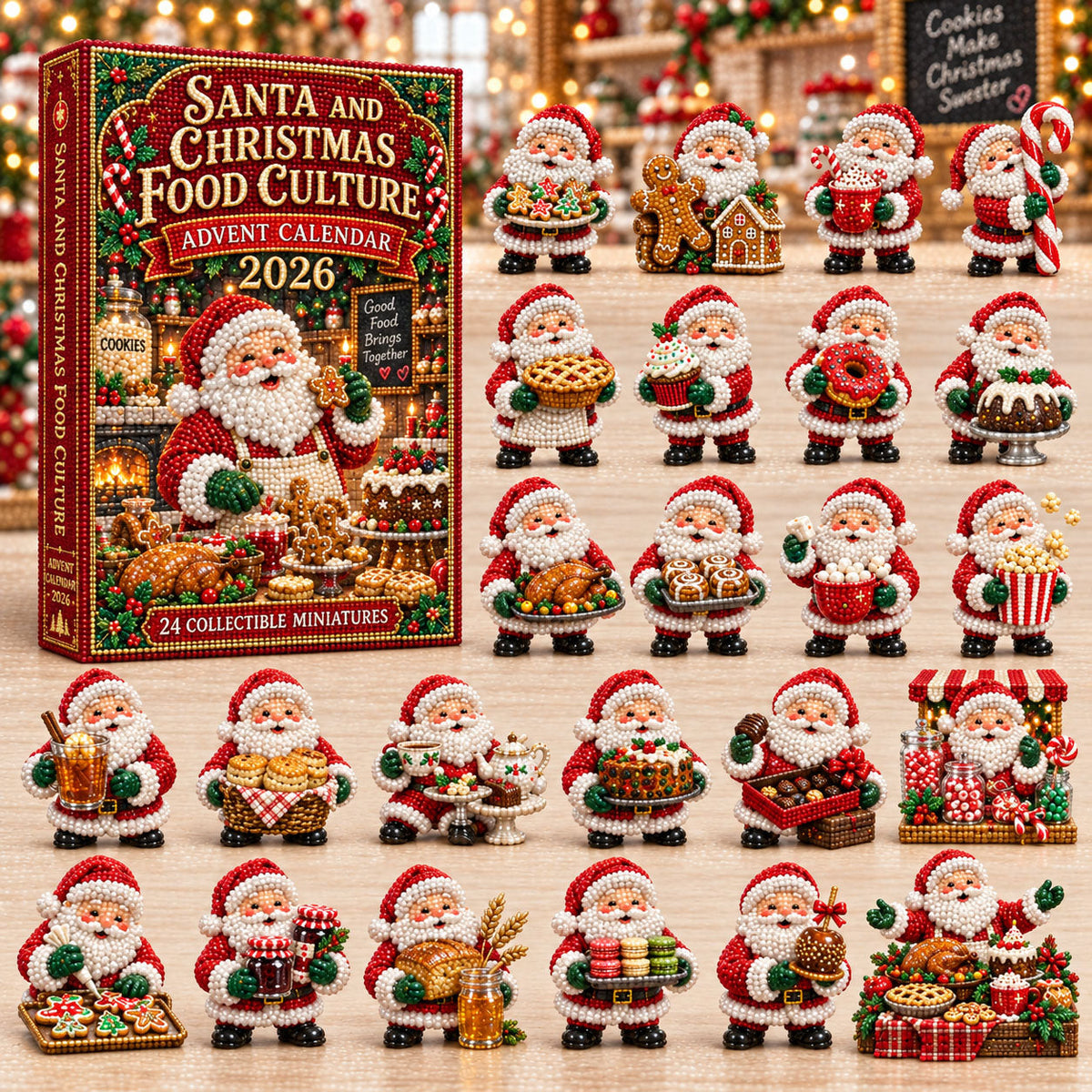 Santa Food Advent Calendar 2026 GFTOMA14642
