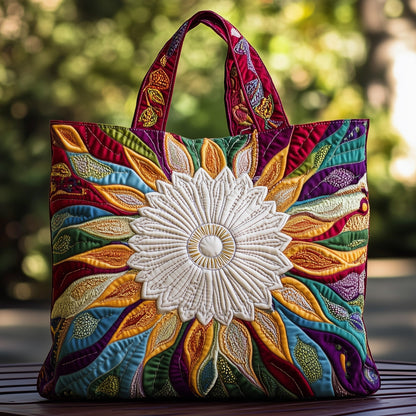 Hippie Sun Quilted Tote Bag GFTOMA1465