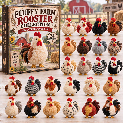 Fluffy Rooster Advent Calendar 2026 GFTOMA14690