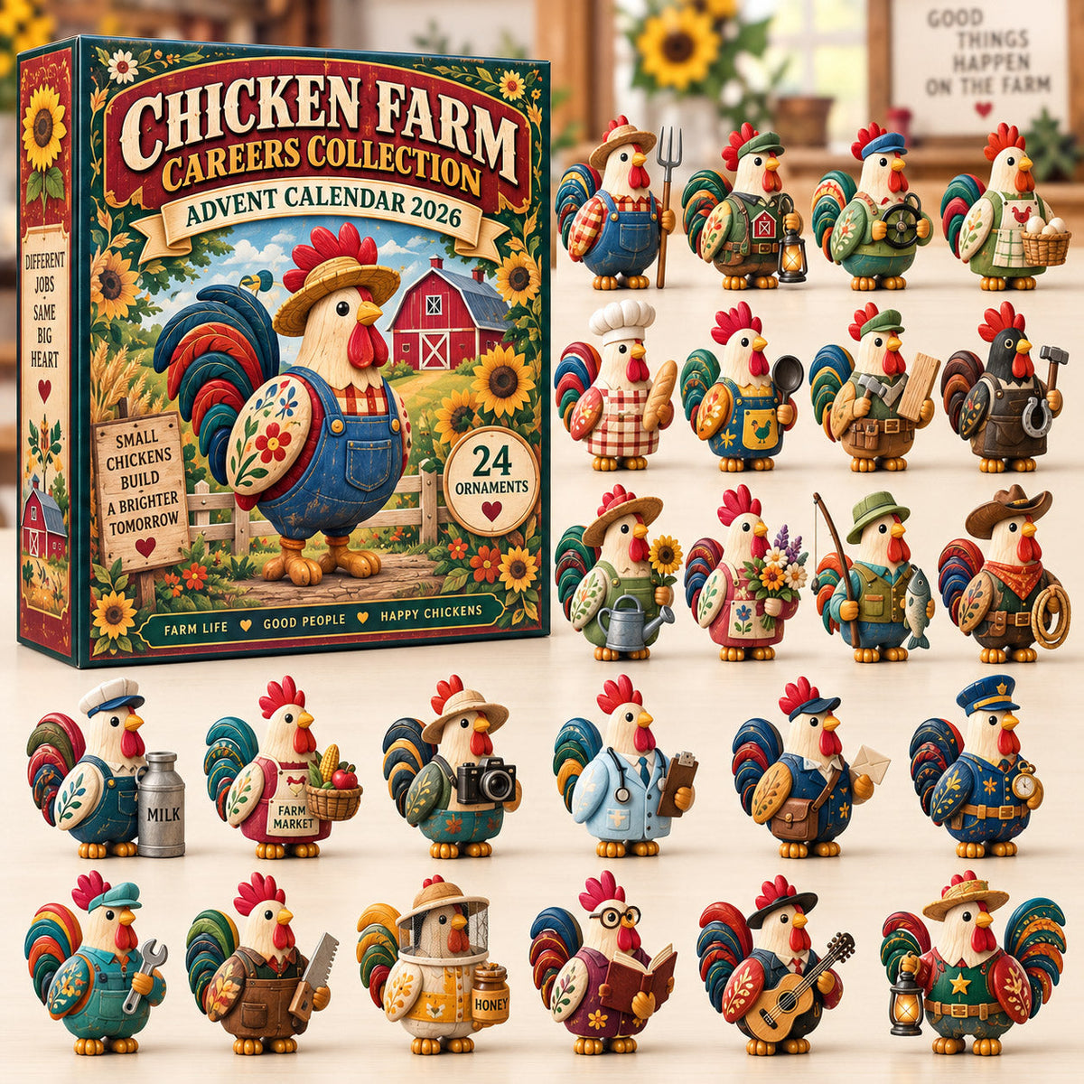 Chicken Farm Advent Calendar 2026 GFTOMA14691