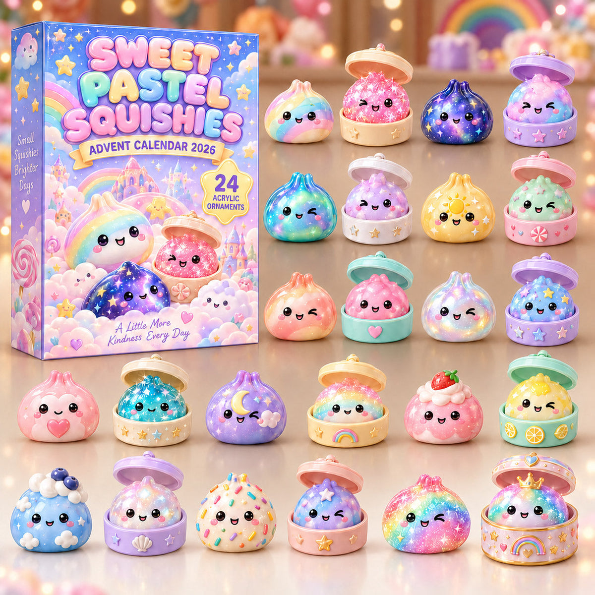 Pastel Squishy Advent Calendar 2026 GFTOMA14721