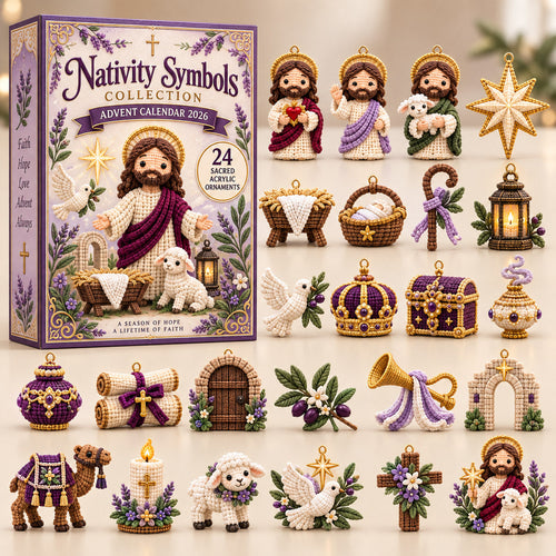Nativity Symbol Advent Calendar 2026 GFTOMA14725