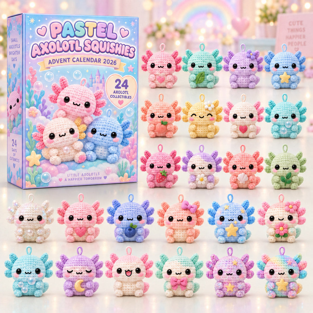 Pastel Axolotl Advent Calendar 2026 GFTOMA14781
