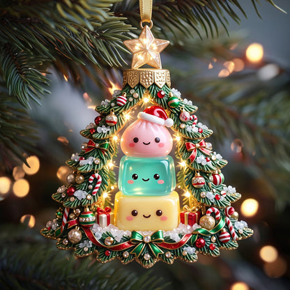 The Year Of Squishy Christmas Mica Ornament GFTOMA14806