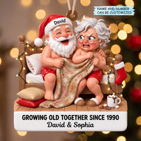 🛏️ Pajama Santa Couple