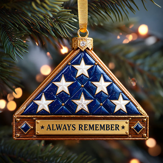 Veteran Honor Christmas Mica Ornament GFTOMA14883