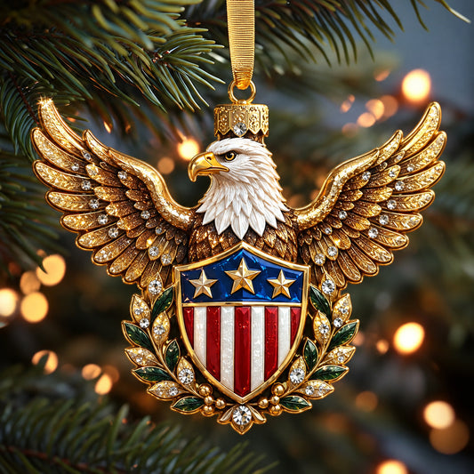 Veteran Honor Christmas Mica Ornament GFTOMA14884