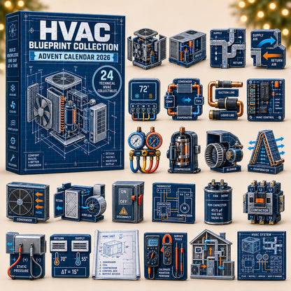 HVAC Blueprint Advent Calendar 2026 GFTOMA14907
