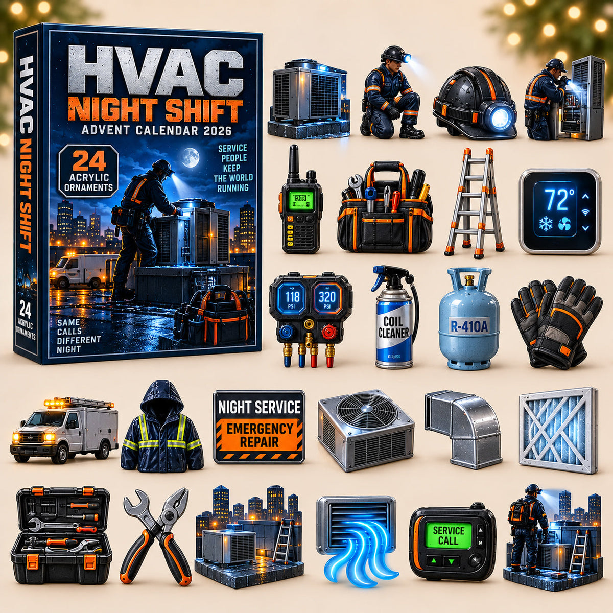 HVAC Night Shift Advent Calendar 2026 GFTOMA14908