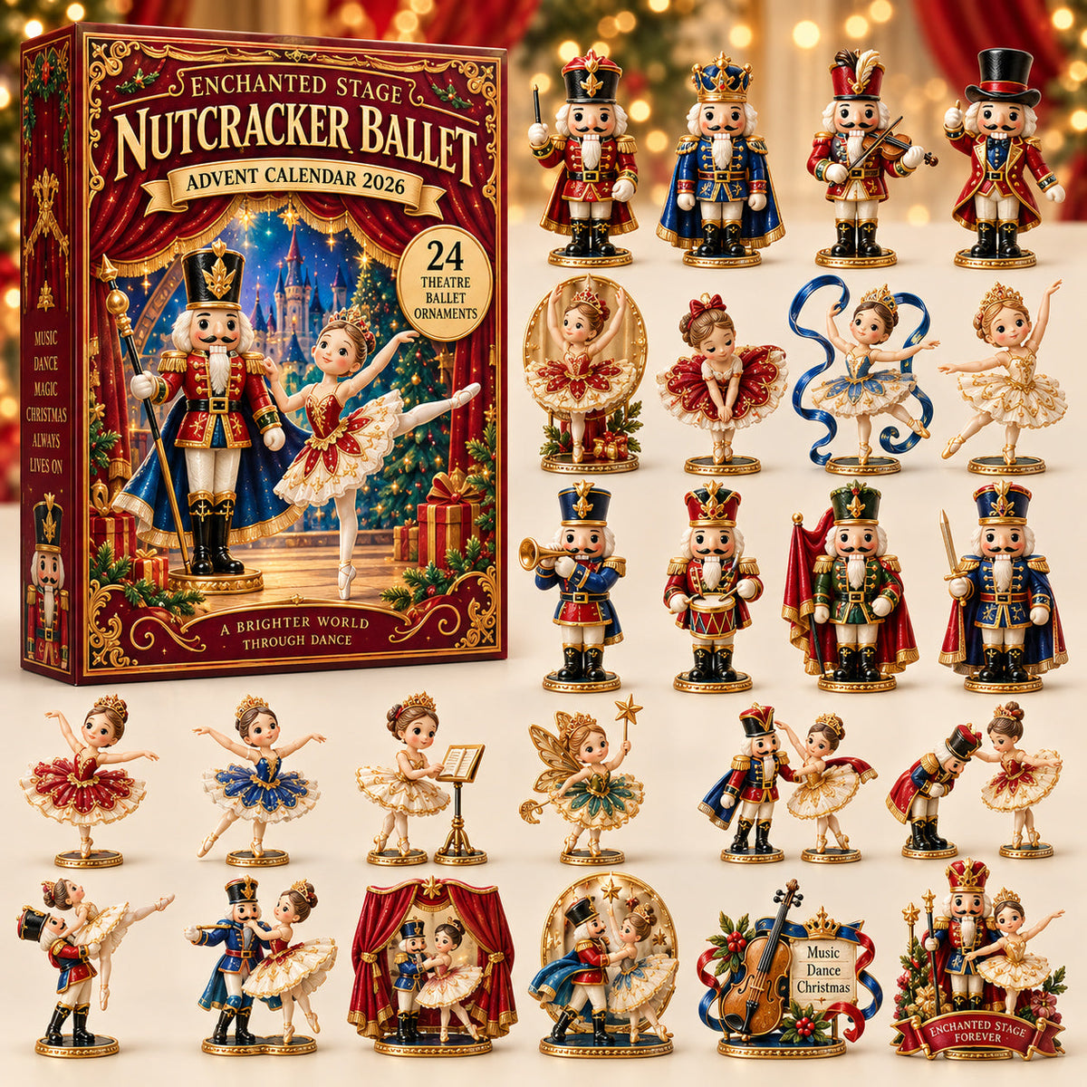 Ballet Nutcracker Advent Calendar 2026 GFTOMA14914