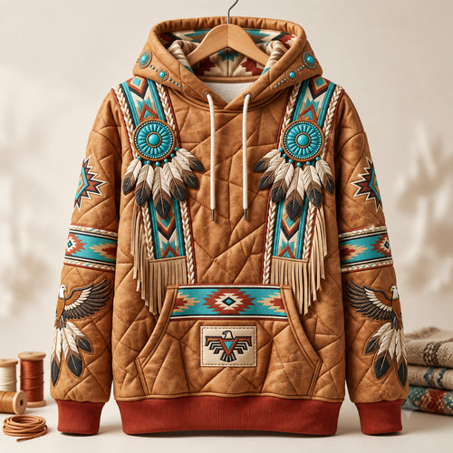 Turquoise Spirit Hoodie GFTOMA14952