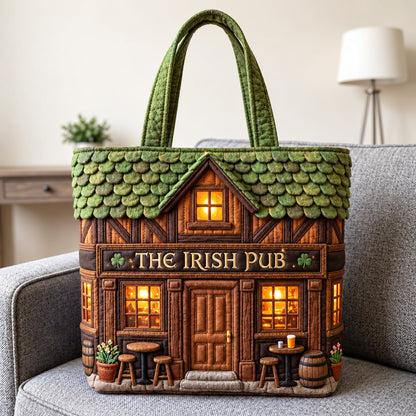 Irish Pub Quilted Tote Bag GFTOMA14967