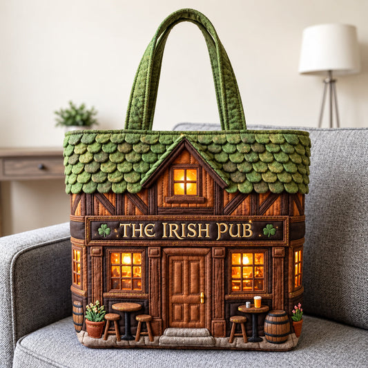 Irish Pub Quilted Tote Bag GFTOMA14967