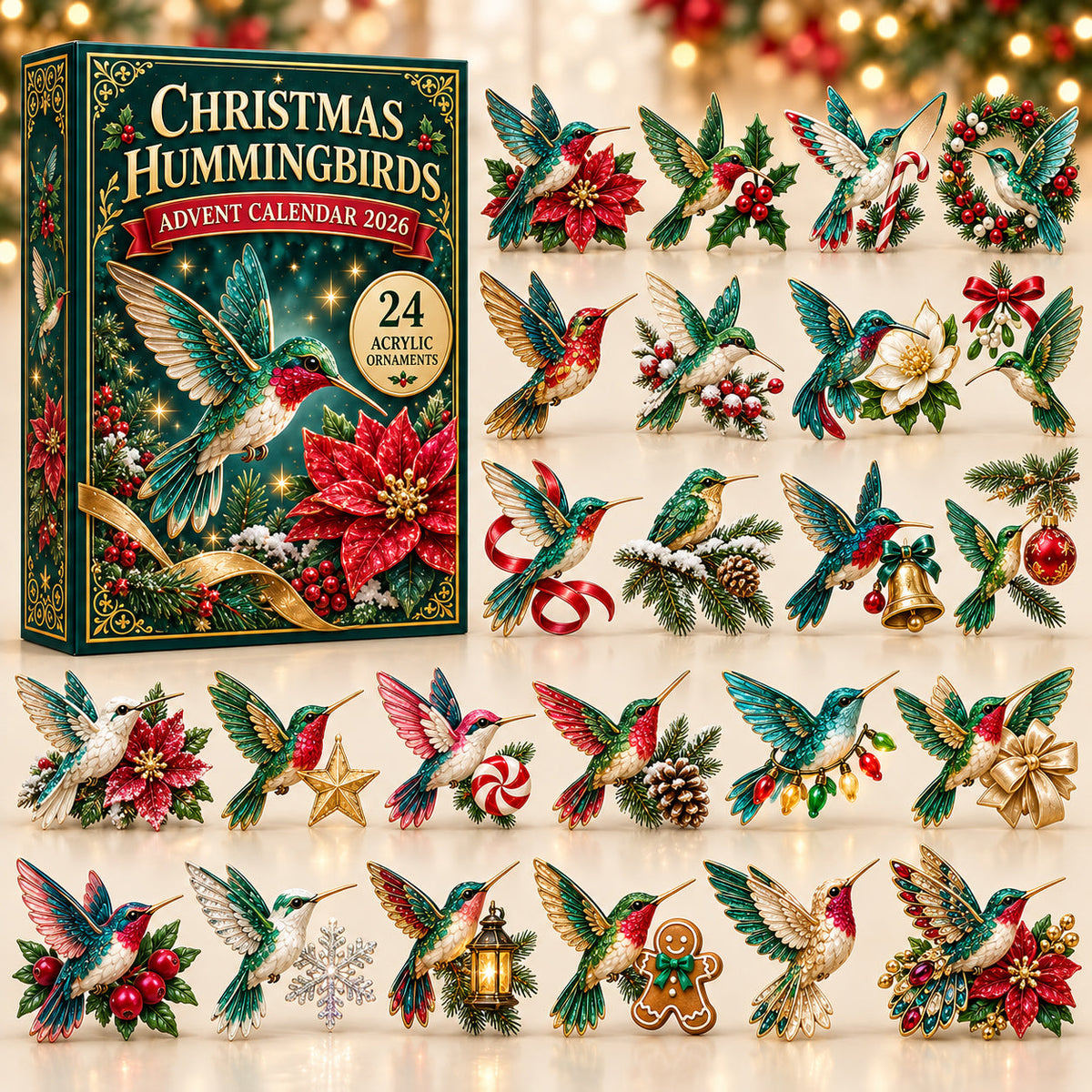 Christmas Hummingbird Advent Calendar 2026 GFTOMA15052