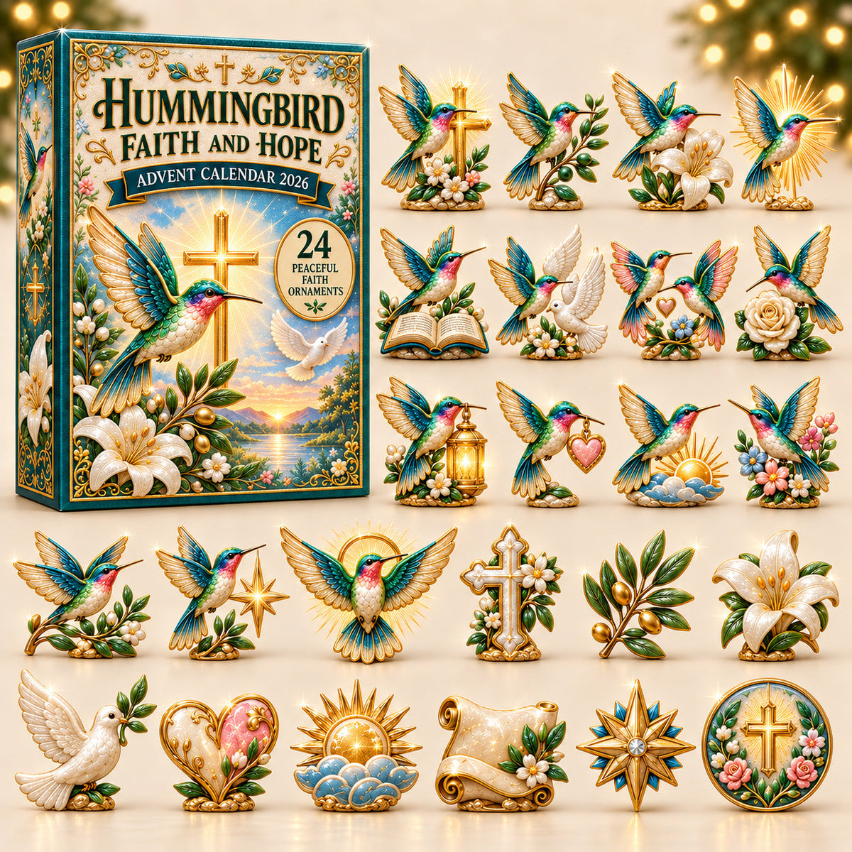 Faith Hummingbird Advent Calendar 2026 GFTOMA15053