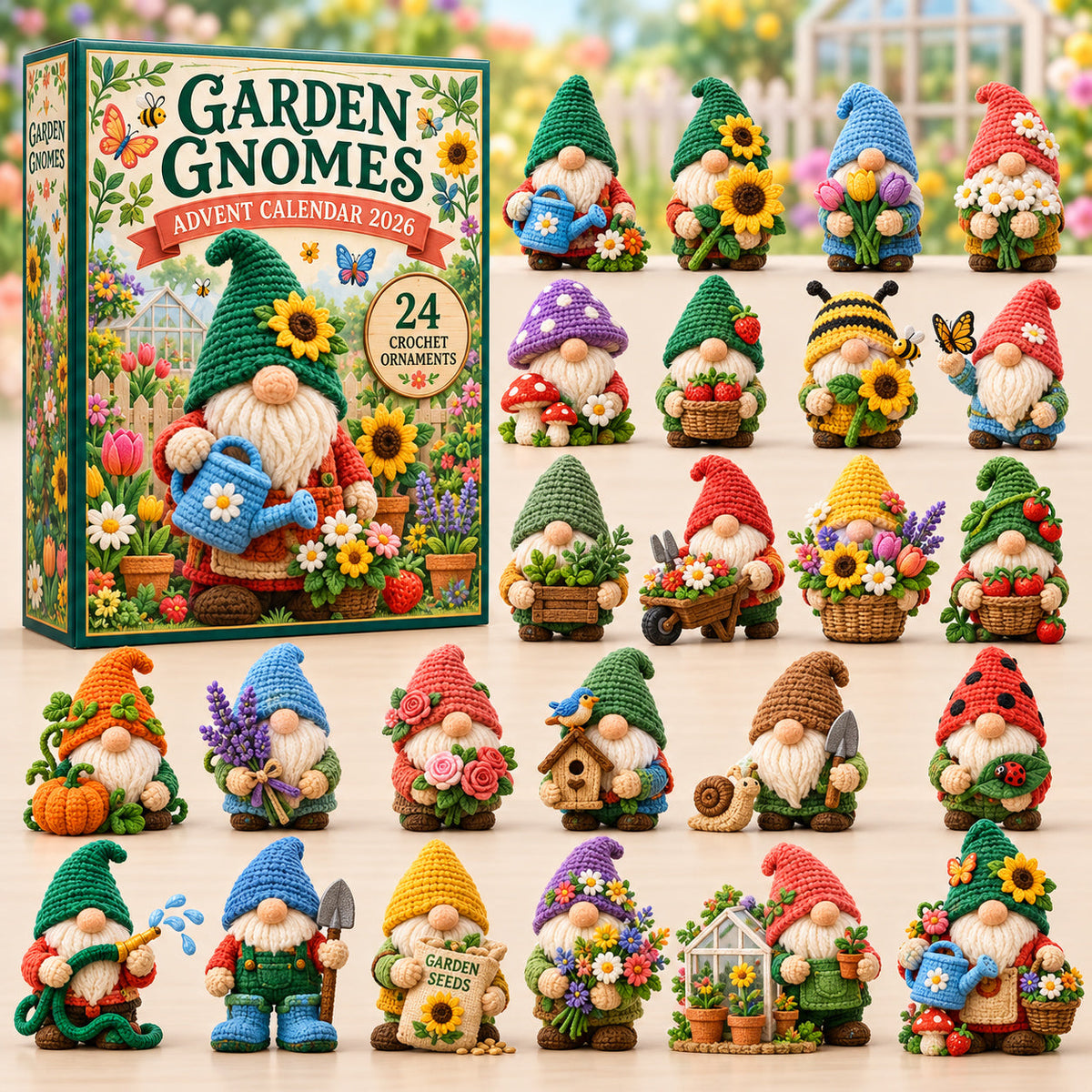 Garden Gnome Advent Calendar 2026 GFTOMA15059