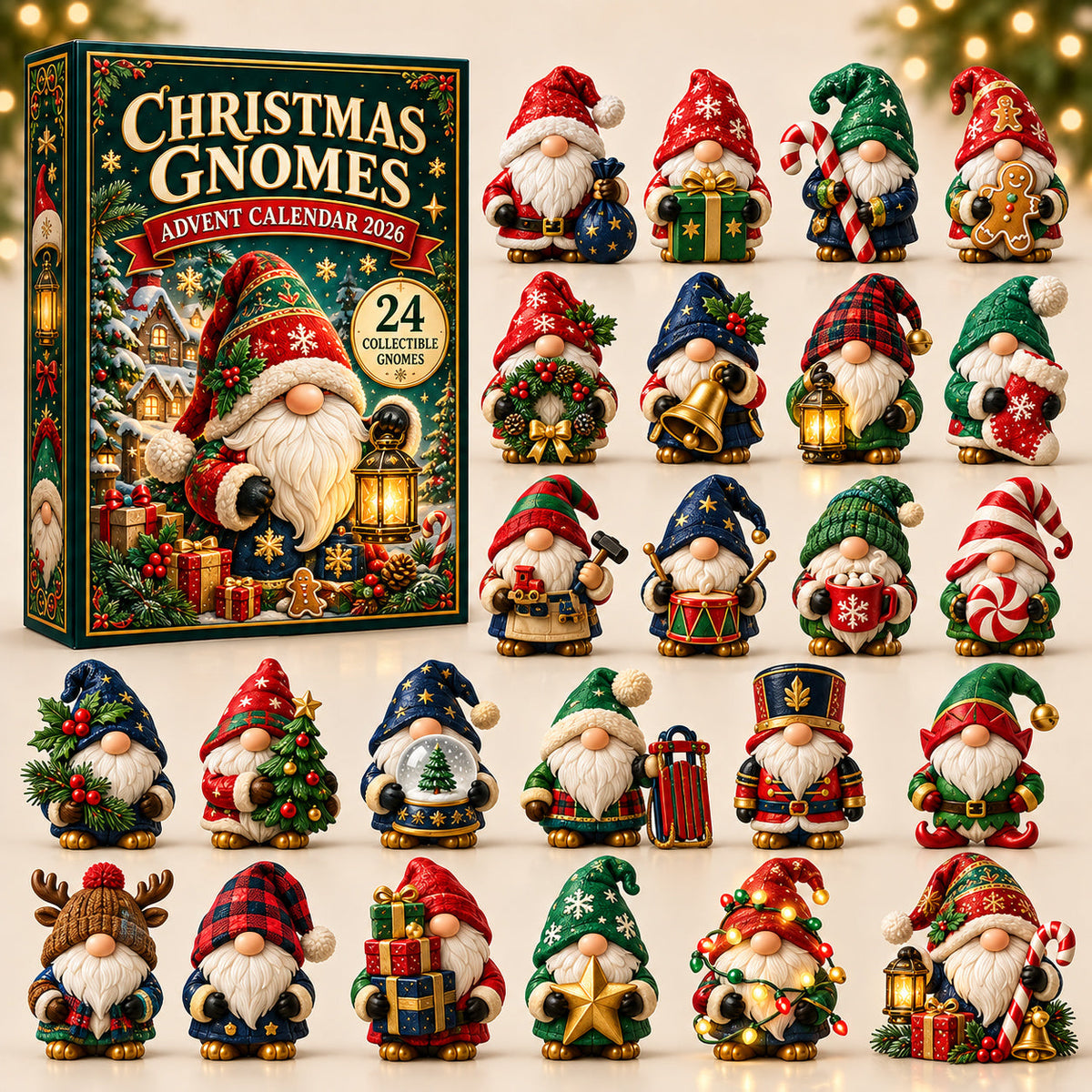 Christmas Gnome Advent Calendar 2026 GFTOMA15063