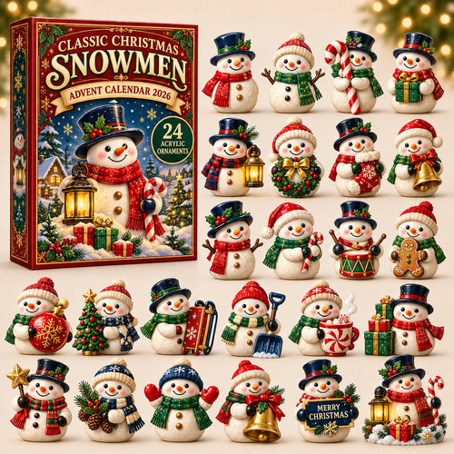 Classic Snowman Advent Calendar 2026 GFTOMA15066