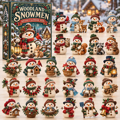 Woodland Snowman Advent Calendar 2026 GFTOMA15067