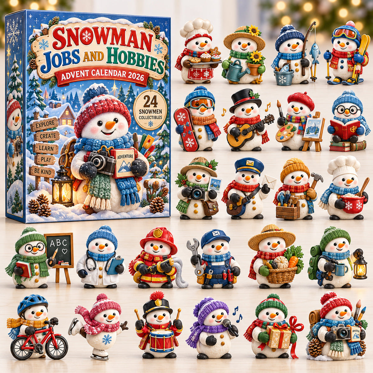 Snowman Hobby Advent Calendar 2026 GFTOMA15068