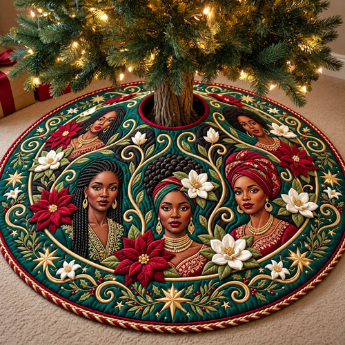 Christmas Sisterhood Quilted Tree Skirt GFTOMA15070