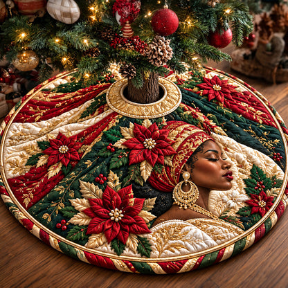 Holiday Beauty Quilted Tree Skirt GFTOMA15072
