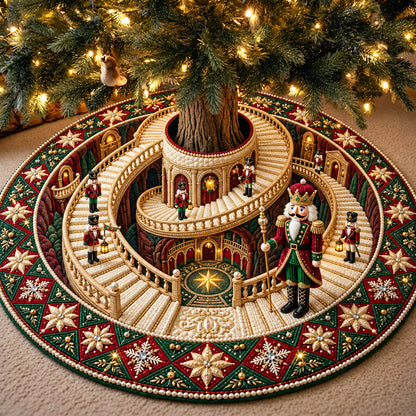 Nutcracker Stage Quilted Tree Skirt GFTOMA15121