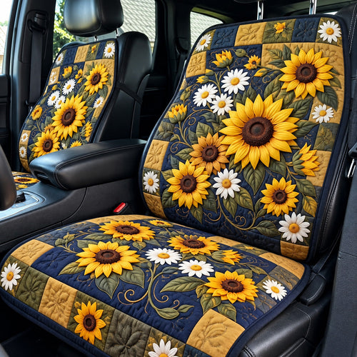 Sunflower Harvest Quilted Car Seat Protector GFTOMA15180