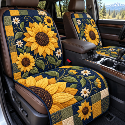 Sunflower Harvest Quilted Car Seat Protector GFTOMA15181
