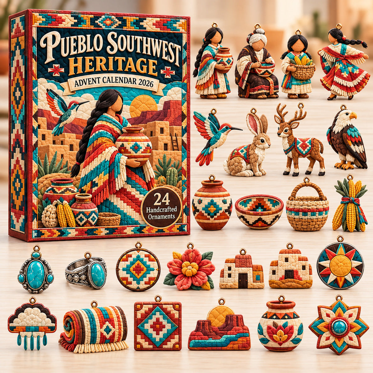 Pueblo Heritage Advent Calendar 2026 GFTOMA15187