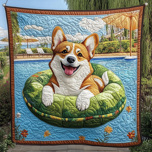 Corgi Quilted Blanket GFTOMA151