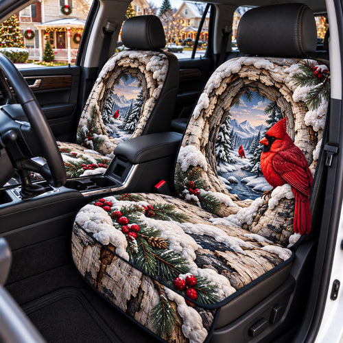 Birch Cardinal Quilted Car Seat Protector GFTOMA15206