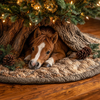Animal Den Quilted Tree Skirt GFTOMA15262