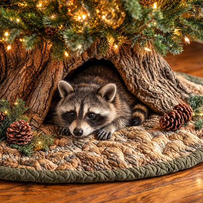 Animal Den Quilted Tree Skirt GFTOMA15262