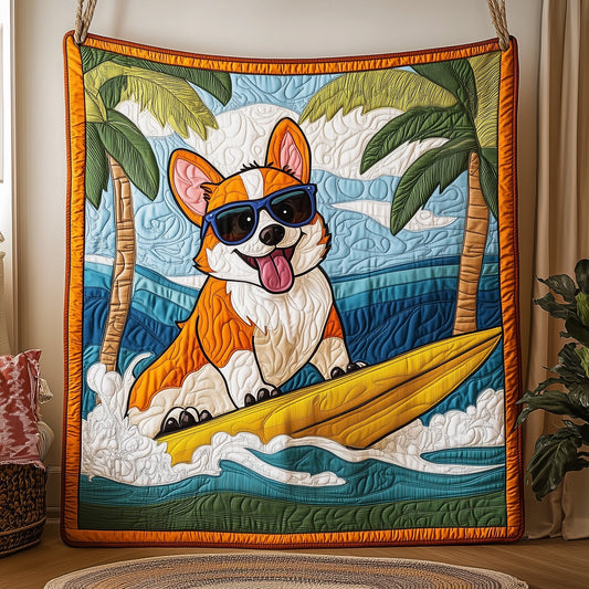 Corgi Quilted Blanket GFTOMA153