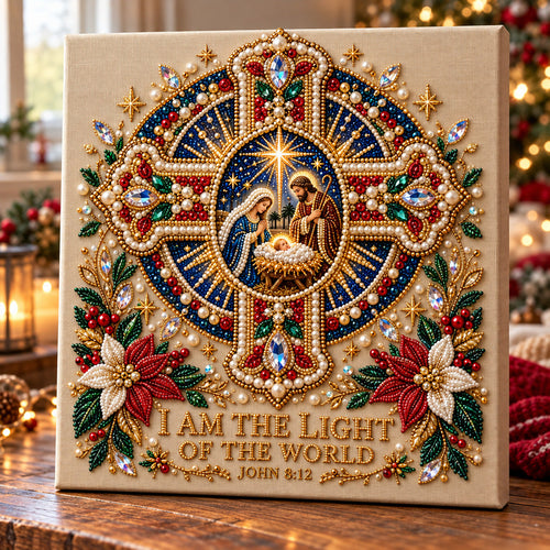 Light Of World DIY Diamond Pearl Art Kit GFTOMA15613